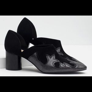 Zara western heels